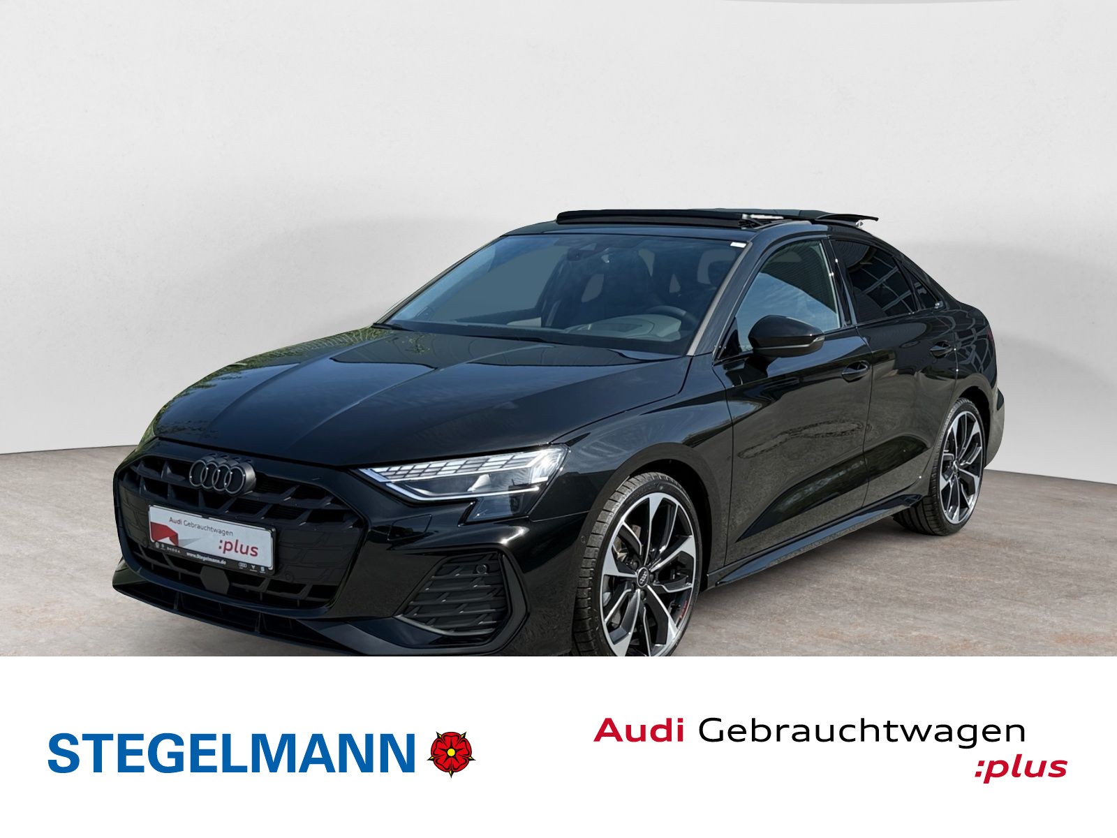 A3 Lim. 35 TFSI S tronic S-Line Schwarz+*Matrix*ACC*PANO*MMI+