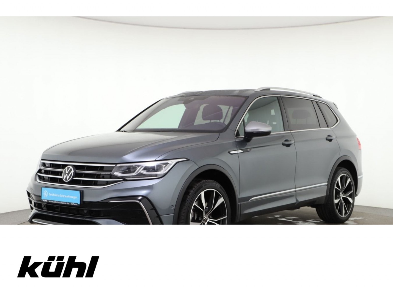 Tiguan Allspace 2.0 TDI 4M DSG R-Line IQ.Light ACC DCC Standhzg. HuD Kamera App Navi AHK