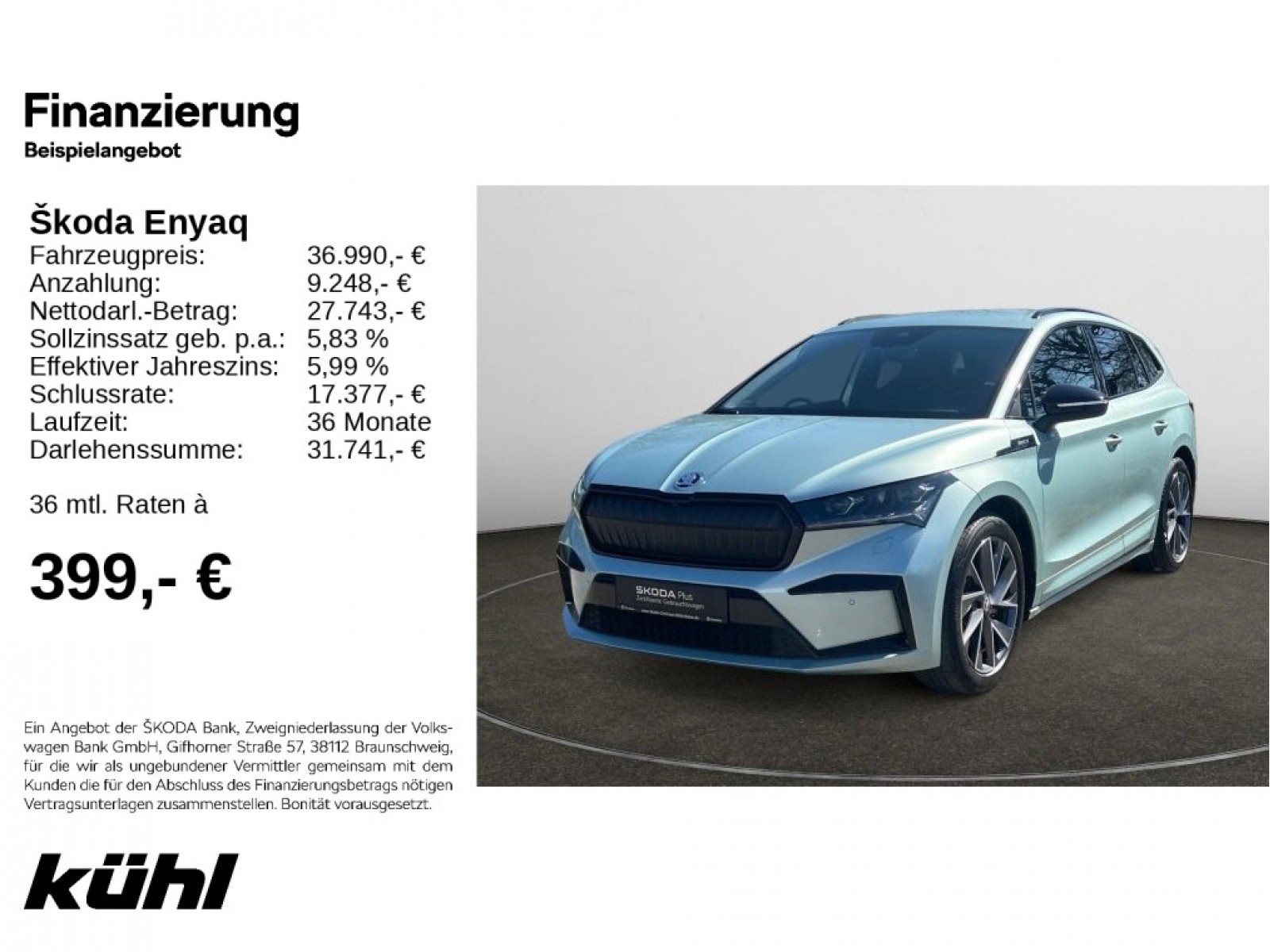 Enyaq IV 80 Sportline Navi,AHK