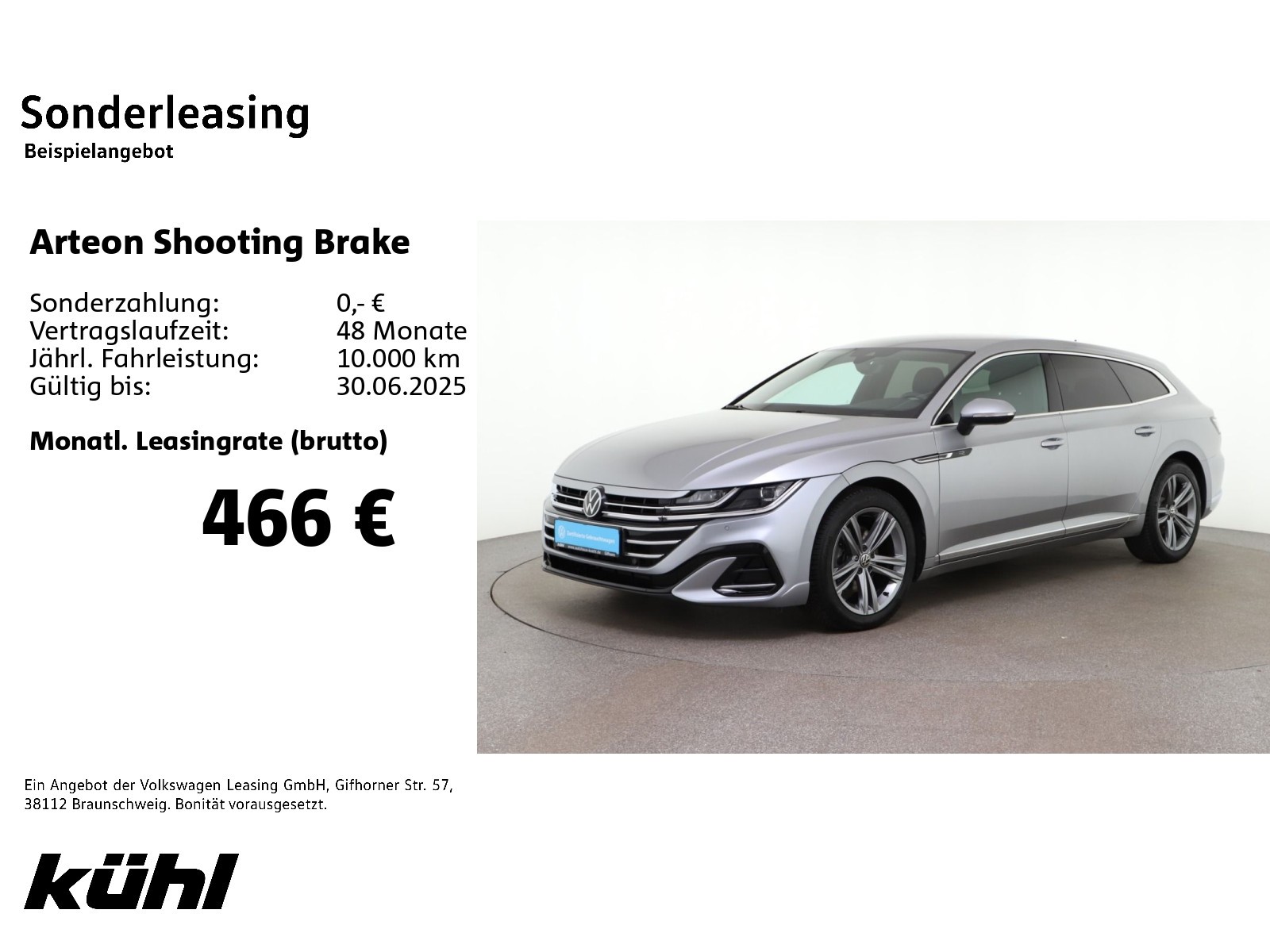 Arteon Shooting Brake 2.0 TDI SCR 4M DSG R-Line IQ.LIGHT ACC APP Navi AHK