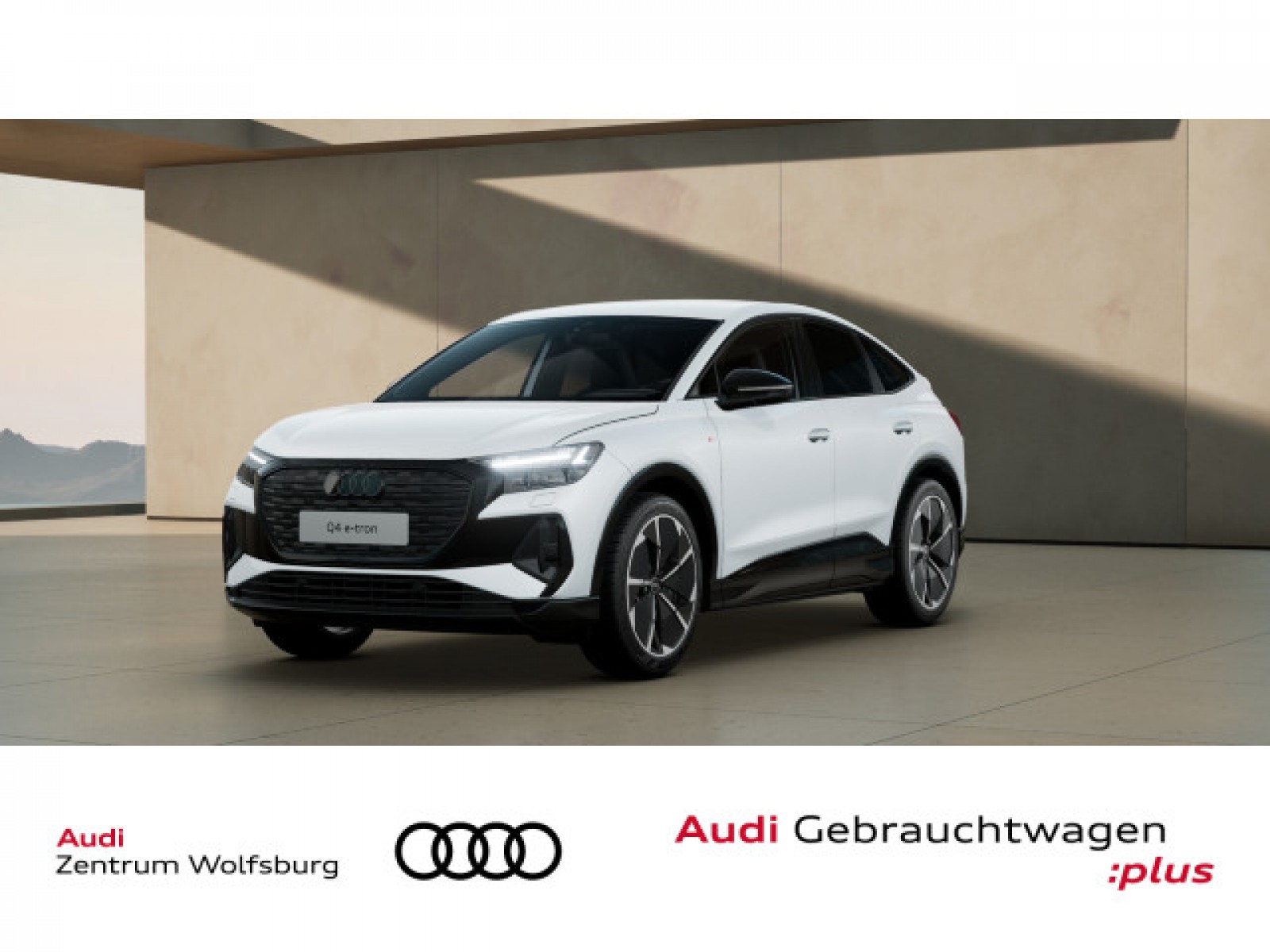 Q4 Sportback 45 e-tron edition S line Matrix/Optik-Schwarz/Sound