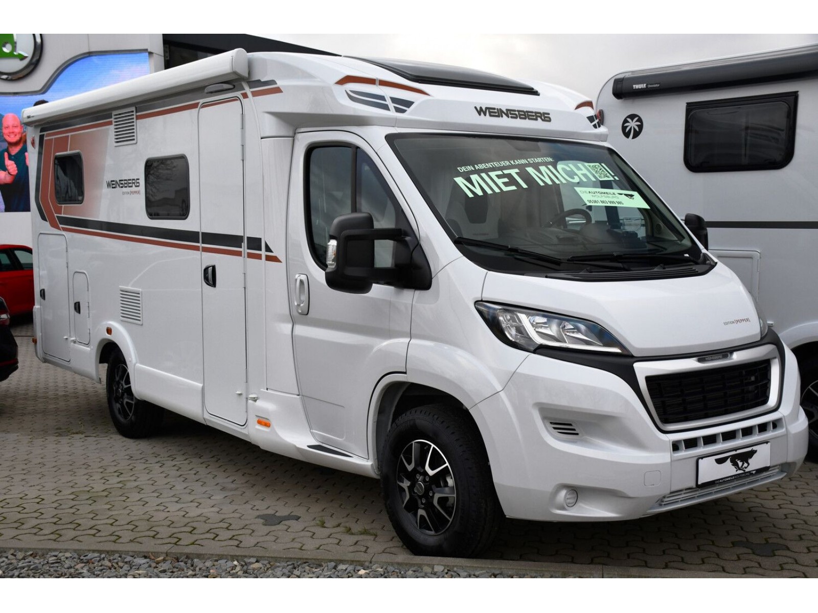Weinsberg CaraCompact EDITION PEPPER 600MEG Dachklima,SAT