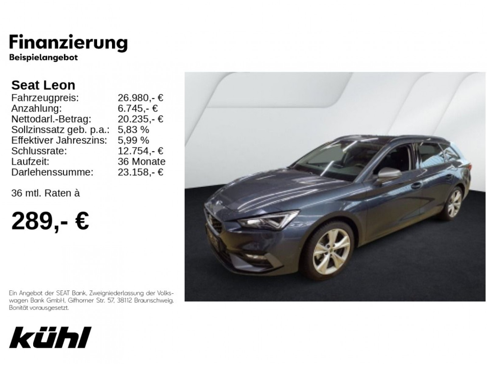 Leon Sportstourer 1.5 eTSI DSG FR LED ACC Kessy Kamera Navi App 17"