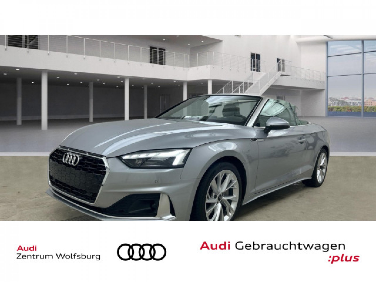 A5 Cabrio 40 TFSI S tronic advanced LEDER/VIRTUAL/KAMERA