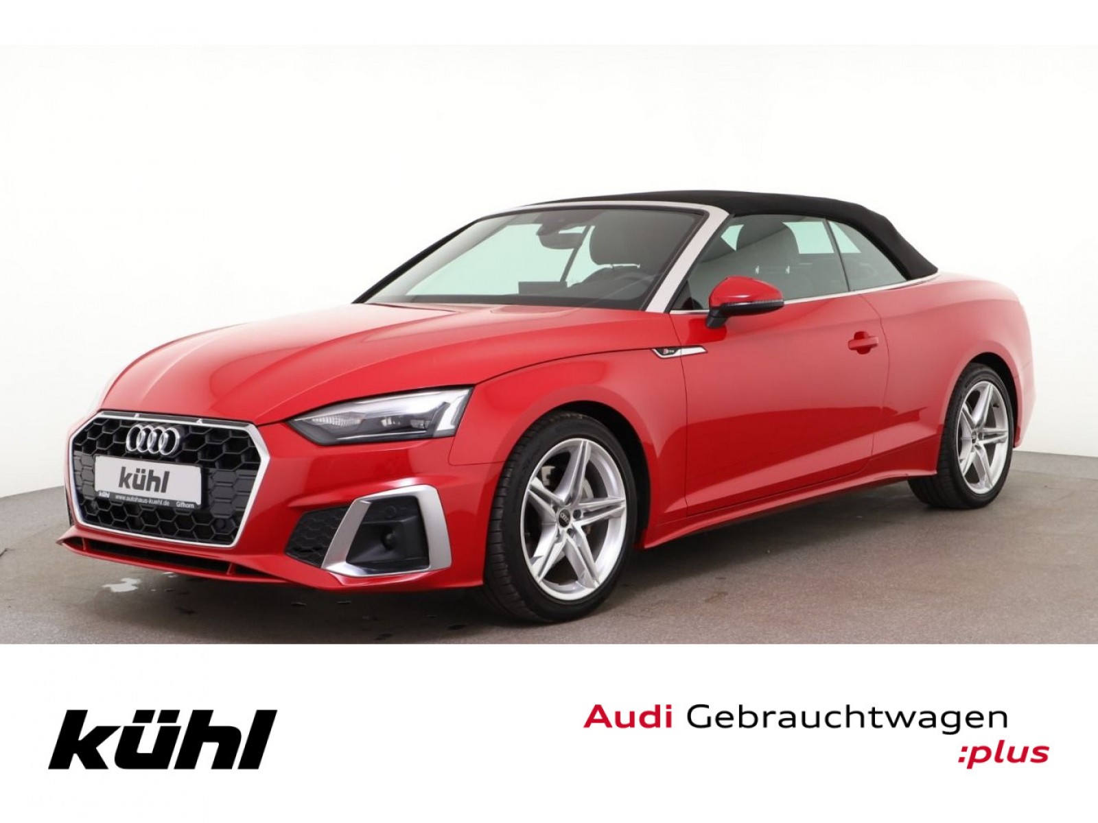 A5 Cabriolet 40 TDI S tronic S line Kamera Navi AHK 18" Windschott