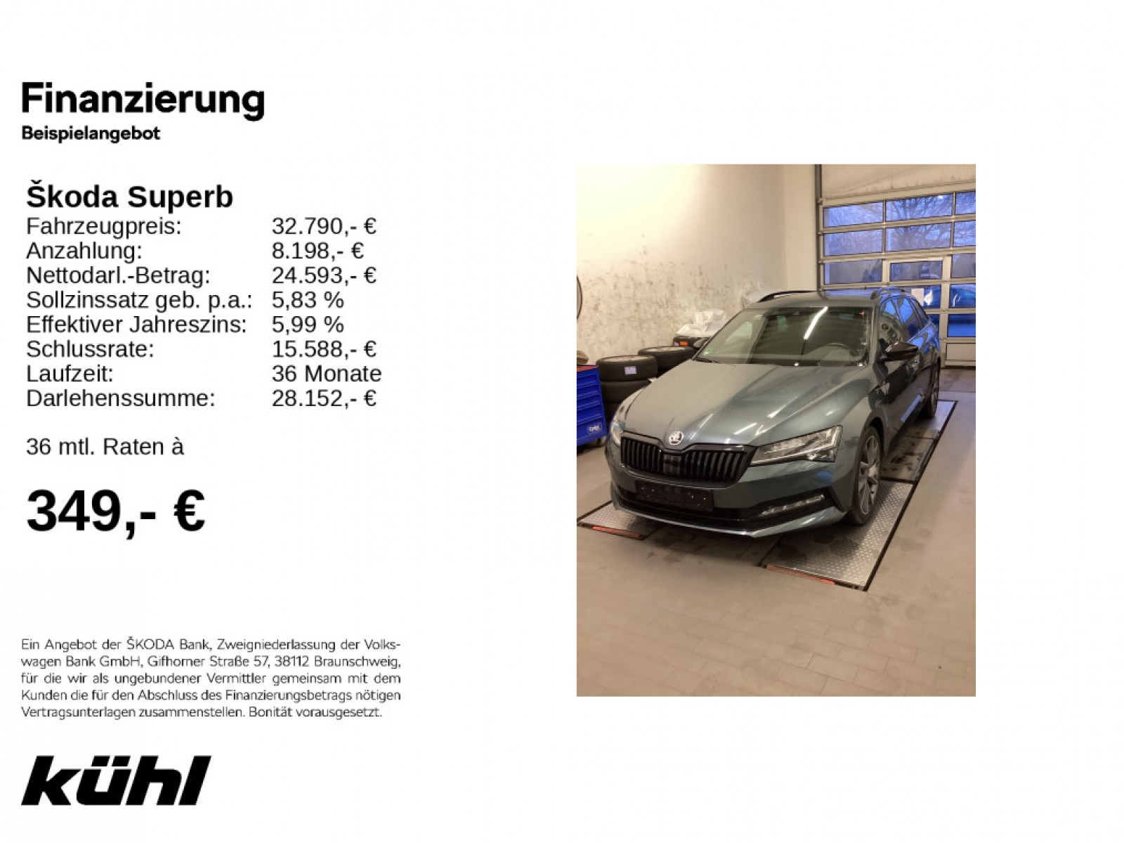 Superb Combi 2.0 TDI DSG 4x4 Sportline ABT Leistungssteigerung Navi, AHK, Matrix, Standheizung
